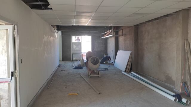 Avanza la finalización de la obra de nuevas aulas y reformas en la Escuela Secundaria 11