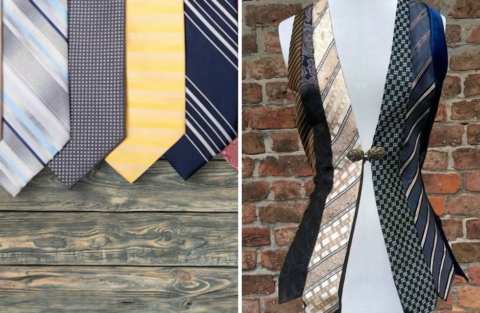 Cómo reciclar corbatas que ya no se usan y transformar en un chaleco en casa