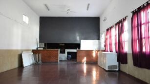 Interior del Quincho Padre Metz, ubicado en la Sede Social del club.