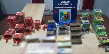 Incautaron municiones en un control vehicular en Comandante Andresito.