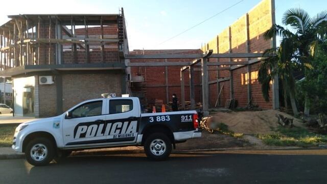 San Javier: trabajaba en una obra de construcción cuando recibió una descarga eléctrica y murió.