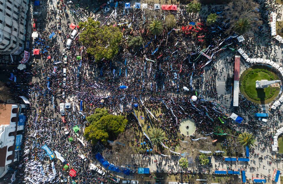San Cayetano: movimientos sociales y la CGT criticaron al Gobierno de Milei por la falta de trabajo