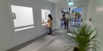 La atención en el feriado para hisopados es normal en el centro modular sanitario de San Rafael.
