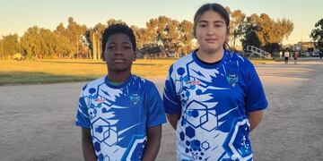Hubert Quevin, y Tiara Barrios participarán del Encuentro Nacional de Atletismo U 14 en Córdoba.