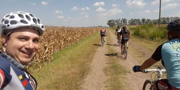 Se desarrolló el primer cicloturismo regional en Soldini