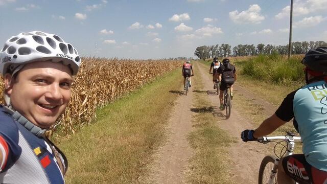 Se desarrolló el primer cicloturismo regional en Soldini