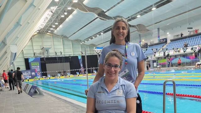 Elizabeth Noriega natación adaptada Manchester