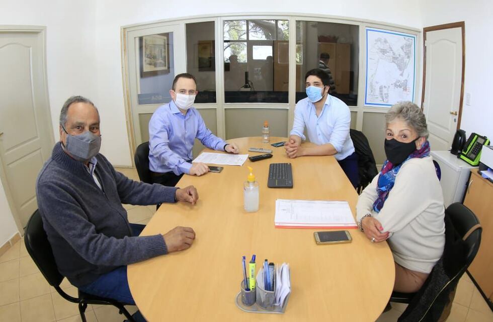 Recomposición salarial: Autoridades de la Caja Previsional fueron recibido en el Municipio