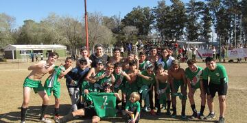 Futbol categoría infantil Cultural Arroyito campeón