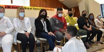 Lavatorio de pies Iglesia de la Merced Arroyito