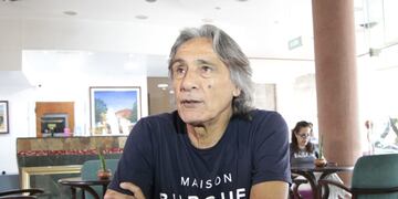José Daniel Valencia llegó a San Salvador de Jujuy para participar de un homenaje que le tributó su ciudad natal.