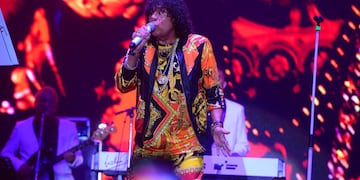 Con toda la furia. La Mona Jiménez en Festival Bum Bum 2025 a puro ritmo.