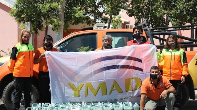 YMAD envió donaciones a Defensa Civil de la provincia