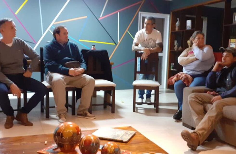 Werner Nickel del Movimiento Vecinal Renovación estuvo en Cascallares