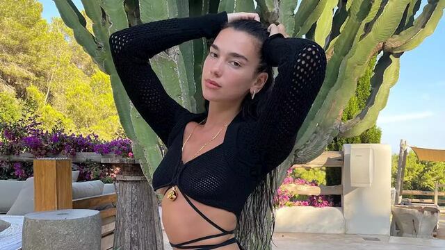 Dua Lipa conquista con sus looks durante sus vacaciones. (Foto: Instagram)