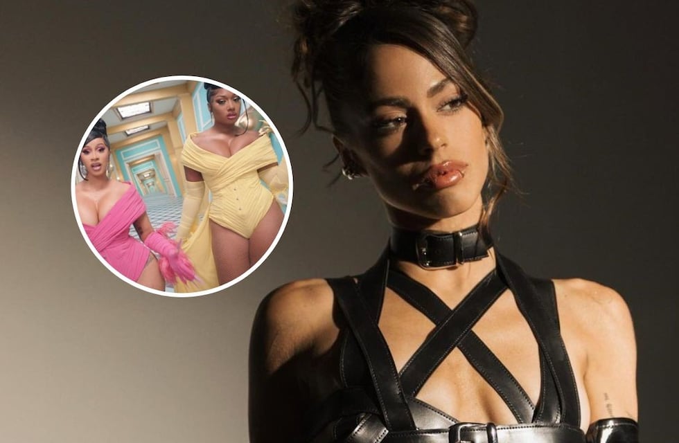 Tini Stoessel fue acusada de plagiar a Cardi B en el videoclip de “Muñecas” junto a La Joaqui