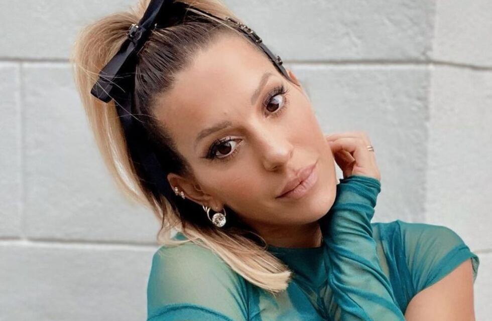 Noelia Marzol deslumbró con un traje de baño repleto de brillos en las playas del Caribe