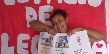 Malena Villegas, el "Hada de los cuentos" mendocina.