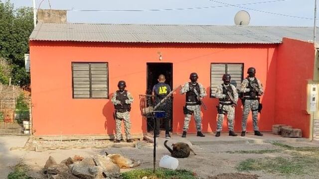 Allanamiento en Casa Fortunata al 400