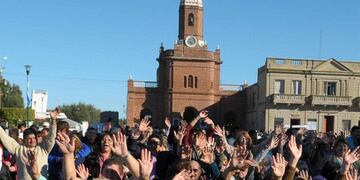 Otros tiempos. La tradicional procesión del Cristo de la Buena Muerte tiene convocatoria nacional, en épocas normales.