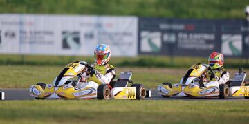 Fausto Arnaudo piloto karting Arroyito