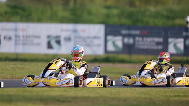 Fausto Arnaudo piloto karting Arroyito