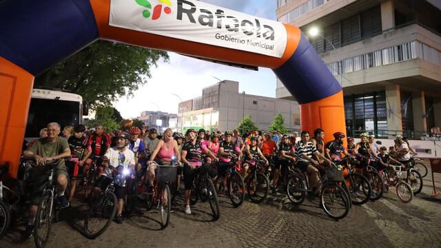 Bicicleteada en Rafaela