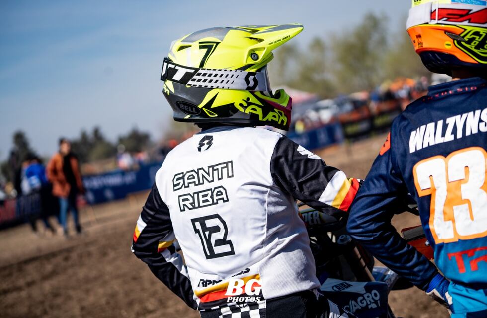 Satino Riba correrá la tercera fecha del Campeonato Argentino de Motocross en Río Tercero