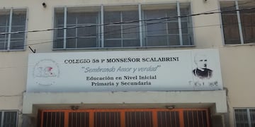 Colegio 58 “Monseñor Scalabrini”. / Foto: Google Maps.