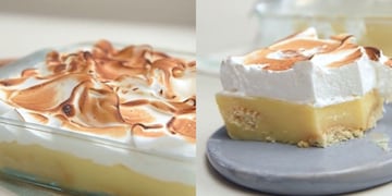 La versión sin horno, fácil y rápida del Lemon Pie: receta con pocos ingredientes