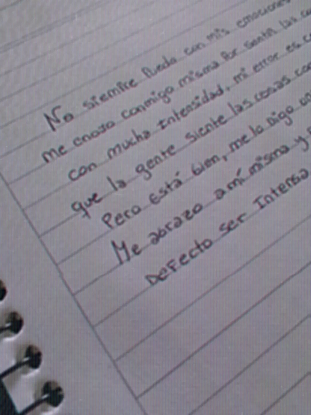 El texto que escribió Daiana Mendieta hace un mes