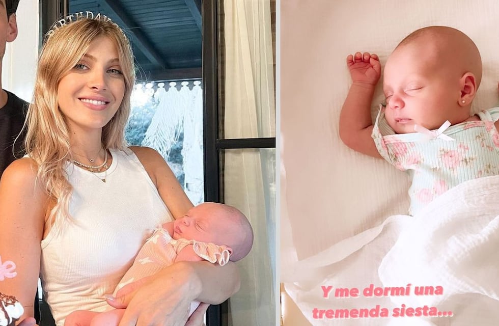 Recién nació y ya es una baby it girl: los body estampados que luce Vita, la hija de Cande Ruggeri