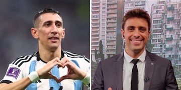 El futbolista y el periodista cruzaron palabras en Instagram