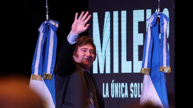 El presidente electo de Argentina, Javier Milei. (Reuters)