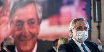 Alberto Fernández. Recordó a Néstor Kirchner en el aniversario de su muerte.