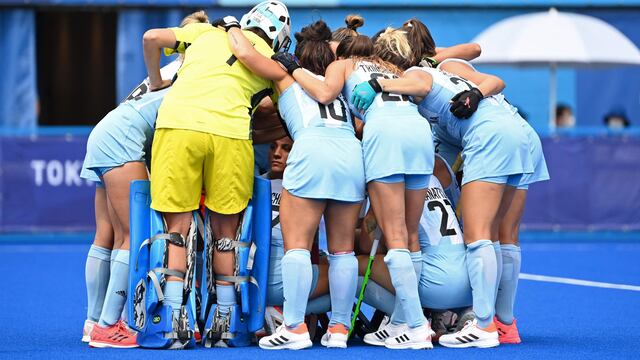 La potente arenga de Las Leonas antes del duelo ante Alemania en los Juegos Olímpicos Tokio 2020