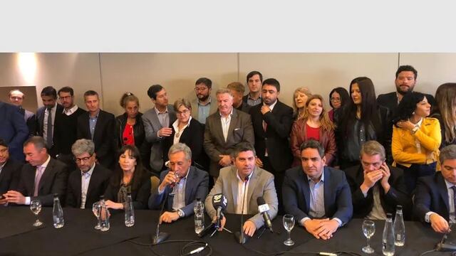 La oposición sanjuanina unida contra la modificación del Código Electoral local.