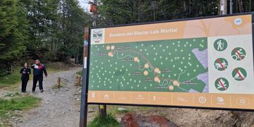 Ushuaia: recuerdan a los excursionistas la importancia de tomar recaudos