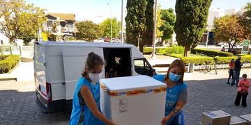 Más de 8 mil vacunas chinas llegaron a Bahía