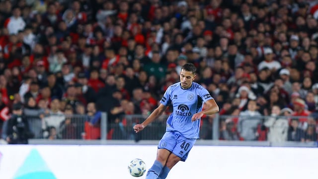 El zaguero Matías Moreno, uno de los vendibles en Belgrano (Prensa Belgrano).