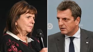 Patricia Bullrich y Sergio Massa