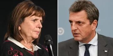 Patricia Bullrich le apuntó directo a Sergio Massa. Foto: Los Andes.