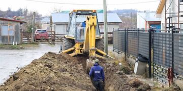 Tolhuin: avanza la conexión de gas en el barrio Islas del Sur