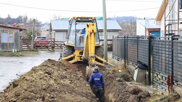 Tolhuin: avanza la conexión de gas en el barrio Islas del Sur