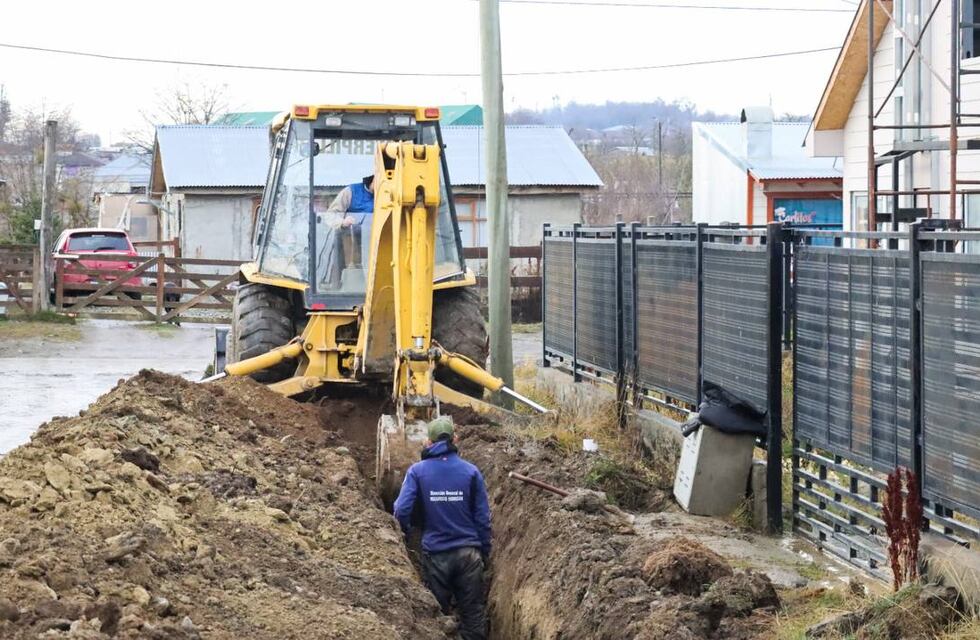 Tolhuin: avanza la conexión de gas en el barrio Islas del Sur