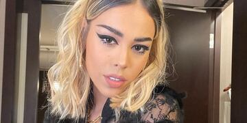 Danna Paola deslumbró en la noche de Miami.