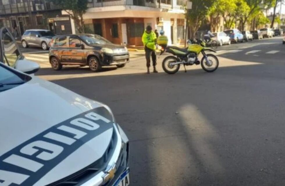 Accidente de tránsito en Posadas dejó un saldo de un herido leve