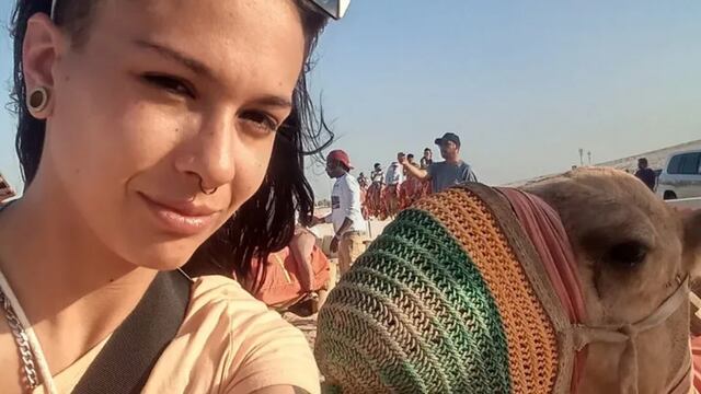 Nahir Tayura, la mendocina de 25 años que vive en Qatar y elaboró un listado de consejos y recomendaciones para los argentinos que viajen al Mundial