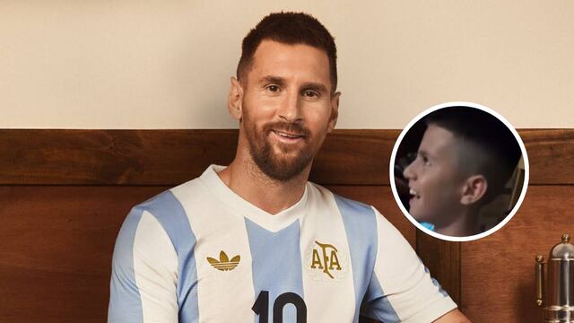 El niño cordobés verá el último partido de Lionel Messi y Argentina este 2024 en La Bombonera.