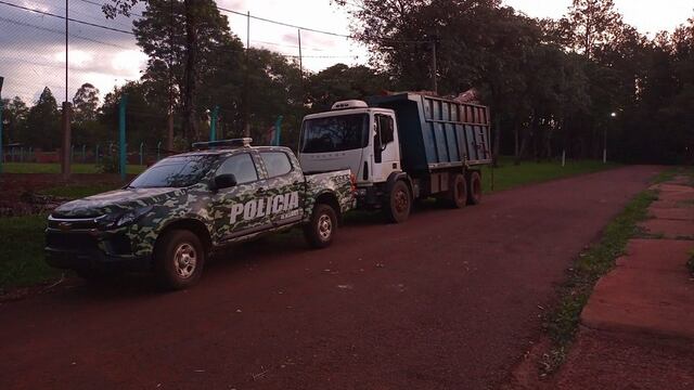 Secuestran cargamento de madera nativa en 9 de Julio.